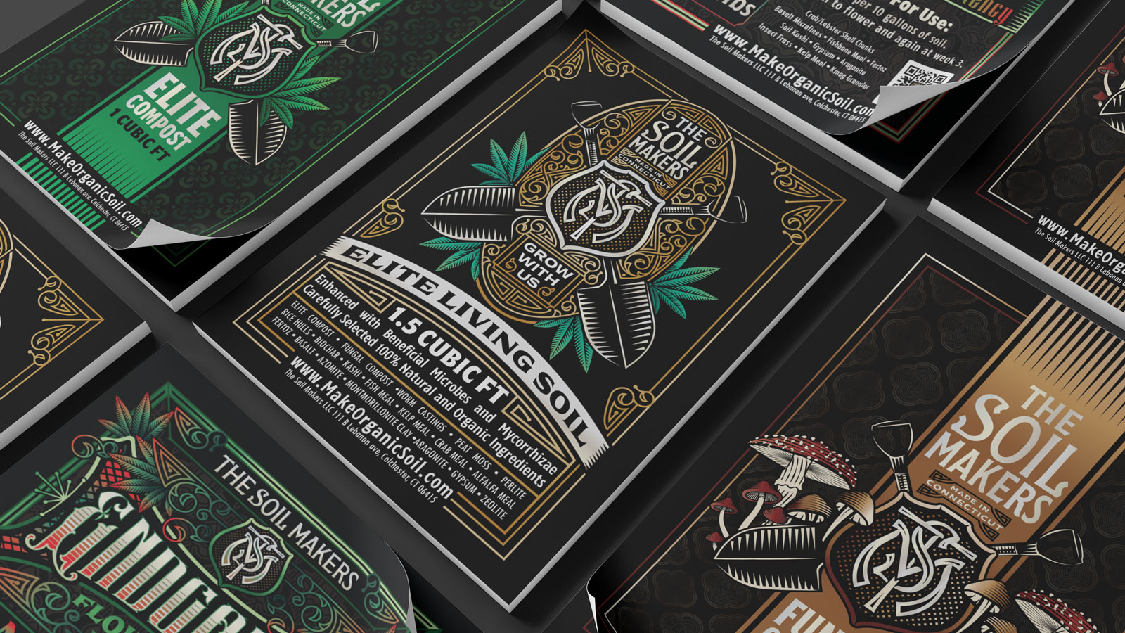 The Soil Makers branding