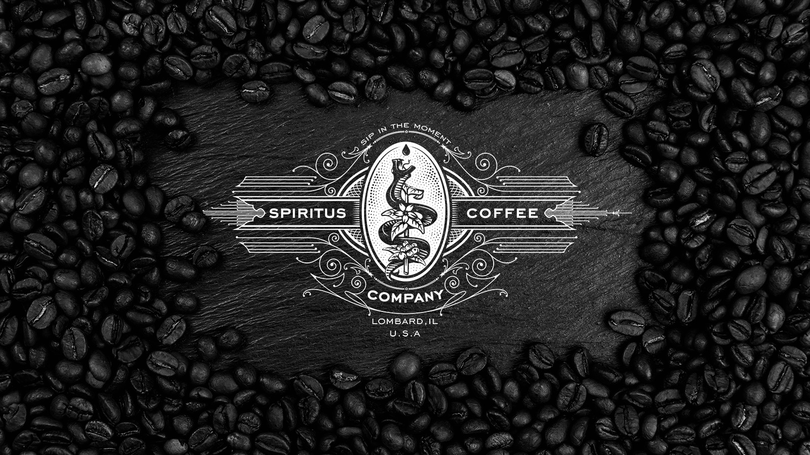 Spiritus Coffee branding